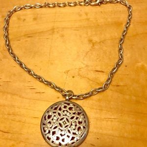 Brighton circular scroll necklace